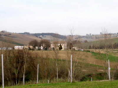 Farmhouses Marche - Side of the house