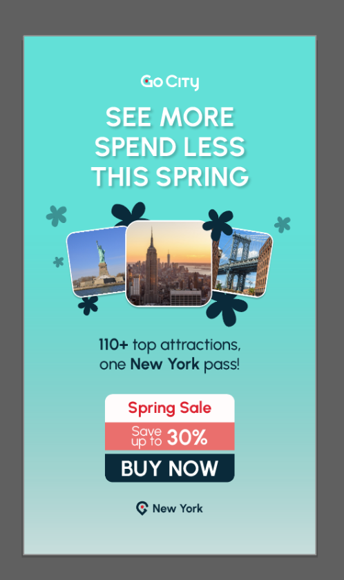 New York Pass Go City Offerta Primaverile - Ottieni lo sconto più alto con il nostro codice promozionale esclusivo